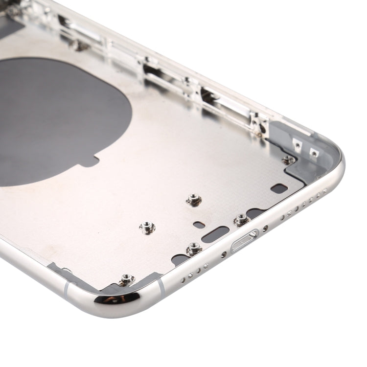 Back Housing Cover with SIM Card Tray & Side keys & Camera Lens for iPhone 11 Pro Max(Silver) - Back Cover by PMC TechLife | Online Shopping South Africa | PMC TechLife