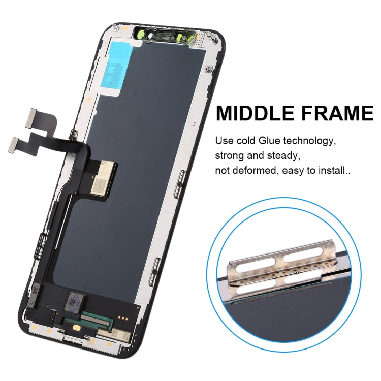 JK TFT LCD Screen for iPhone XS with Digitizer Full Assembly(Black) - LCD Related Parts by JK | Online Shopping South Africa | PMC TechLife | Buy Now Pay Later Mobicred