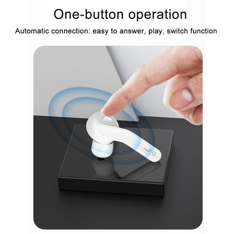 T-88 TWS Bluetooth V5.0 Wireless Stereo Earphones with Magnetic Charging Box(White) - TWS Earphone by PMC TechLife | Online Shopping South Africa | PMC TechLife