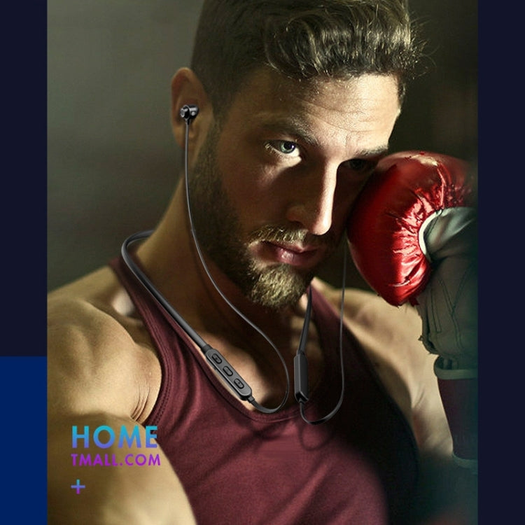 Bluetooth 5.1 Round Wire Neck-mounted Bluetooth Sports Earphone with Magnetic Function(Red) - Neck-mounted Earphone by PMC TechLife | Online Shopping South Africa | PMC TechLife