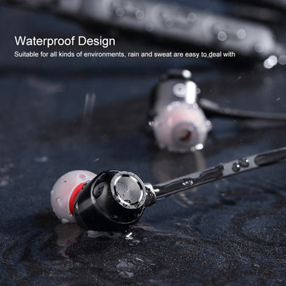Bluetooth 5.1 Round Wire Neck-mounted Bluetooth Sports Earphone with Magnetic Function(Red) - Neck-mounted Earphone by PMC Jewellery | Online Shopping South Africa | PMC Jewellery