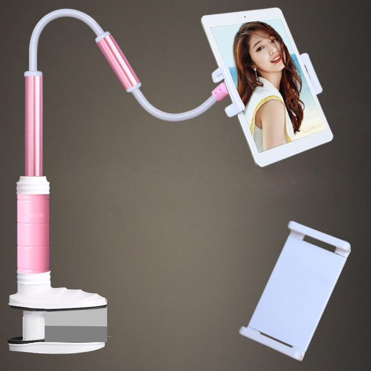 Aluminum-magnesium Alloy Free-Rotating Lazy Bracket Universal Mobile Phones Tablet PC Stand, Suitable for 4-12.9 inch Mobile Phones / Tablet PC, Length: 90cm(Pink) - Lazy Bracket by PMC Jewellery | Online Shopping South Africa | PMC Jewellery