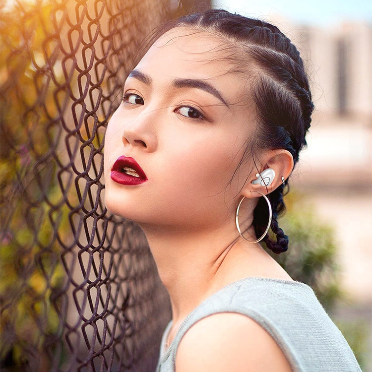 YX01 Sweatproof Bluetooth 4.1 Wireless Bluetooth Earphone, Support Memory Connection & HD Call (White) - Bluetooth Earphone by PMC TechLife | Online Shopping South Africa | PMC TechLife