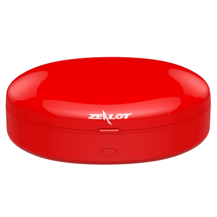 ZEALOT H19 TWS Bluetooth 5.0 Touch Wireless Bluetooth Earphone with Magnetic Charging Box, Support HD Call & Bluetooth Automatic Connection(Red) - TWS Earphone by ZEALOT | Online Shopping South Africa | PMC Jewellery | Buy Now Pay Later Mobicred