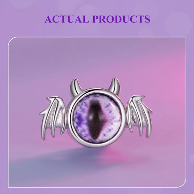 SCC2531 Sterling Silver S925 Fantasy Magic Little Devil Pendant Accessories DIY Bracelet Beads - Necklaces & Pendants by PMC Jewellery | Online Shopping South Africa | PMC Jewellery