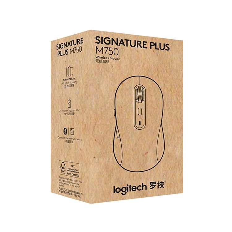 Logitech M750 2000DPI 2.4GHz Wireless Bluetooth Dual Mode Mouse (Black) - free shipping - PMC TechLife - Order now!