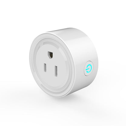 10A Round Shape WiFi Mini Plug APP Remote Control Timing Smart Socket Works with Alexa & Google Home, AC 100-240V, US Plug - Smart Socket by PMC Jewellery | Online Shopping South Africa | PMC Jewellery