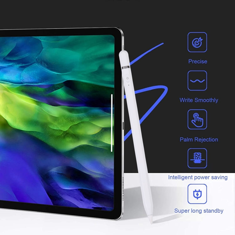 P7-C Active Capacitive Stylus Pen with Palm Rejection for iPad After 2018 Version - Stylus Pen by PMC TechLife | Online Shopping South Africa | PMC TechLife