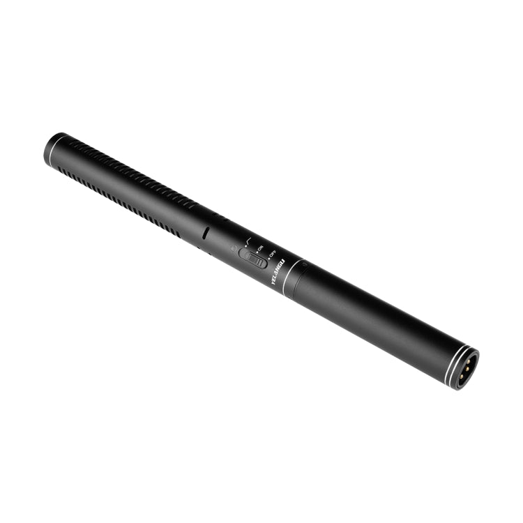 YELANGU YLG9933A MIC07 Professional Interview Condenser Video Shotgun Microphone with 6.5mm Audio Adapter & 3.5mm RXL Audio Cable(Black) - Camera Microphone by YELANGU | Online Shopping South Africa | PMC Jewellery | Buy Now Pay Later Mobicred