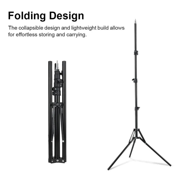 XTUGA UL-03 Live Light Tripod Lift Floor Microphone Stand - Stand by XTUGA | Online Shopping South Africa | PMC Jewellery