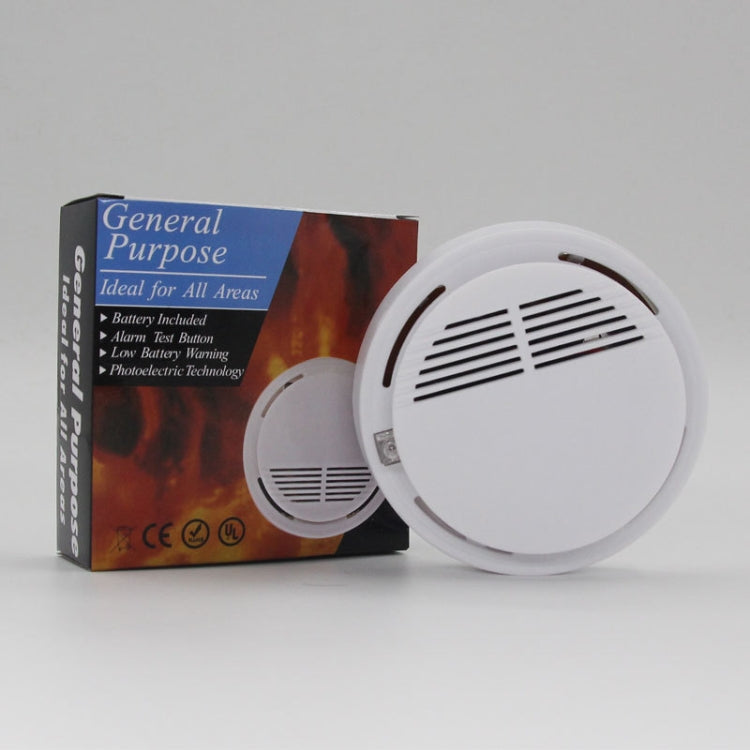 SS-168 First Alert Battery-Operated Fire Smoke Alarm Detector(White) - Smoke Gas Detector by PMC Jewellery | Online Shopping South Africa | PMC Jewellery