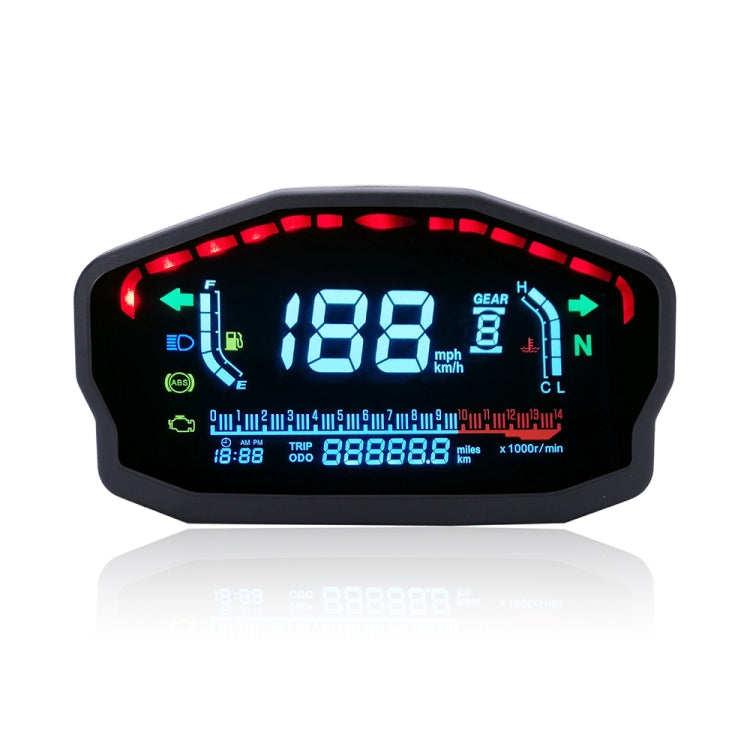 Speedpark Universal Motorcycle Modified LCD Speedometer Digital Backlight Odometer - Others by Speedpark | Online Shopping South Africa | PMC Jewellery