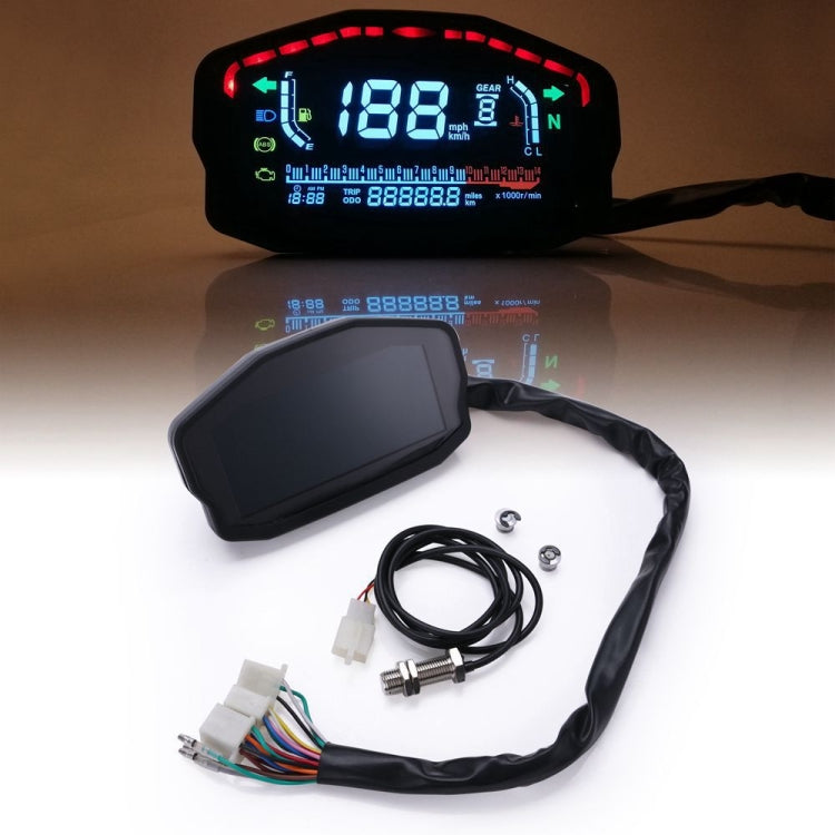 Speedpark Universal Motorcycle Modified LCD Speedometer Digital Backlight Odometer - Others by Speedpark | Online Shopping South Africa | PMC Jewellery