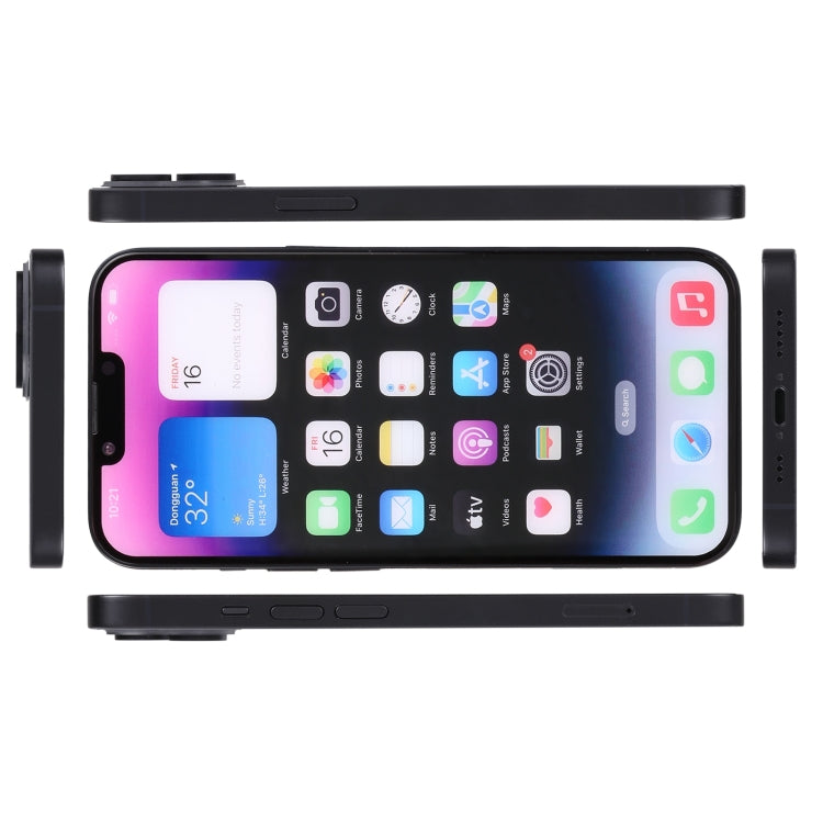 For iPhone 14 Color Screen Non-Working Fake Dummy Display Model(Midnight) - For iPhone & iPad by PMC TechLife | Online Shopping South Africa | PMC TechLife