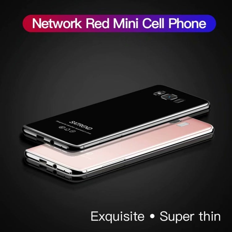 SATREND S10 Card Mobile Phone, 2.4 inch Touch Screen, MTK6261D, Support Bluetooth, FM, GSM, Dual SIM(Black) - free shipping - PMC TechLife - Order now!