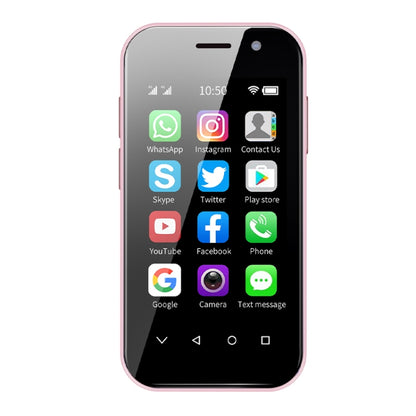 SOYES 14 Pro, 2GB+16GB, Face Recognition, 3.0 inch Android 9.0 MTK6739CW Quad Core up to 1.28GHz, OTG, Network: 4G, Dual SIM, Support Google Play (Pink) - SOYES by SOYES | Online Shopping South Africa | PMC Jewellery