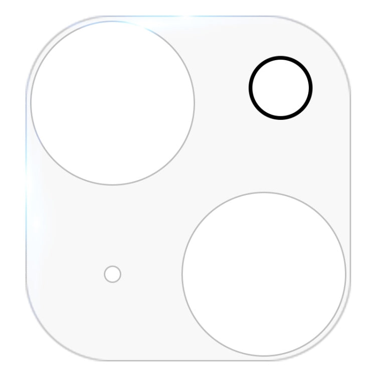 For iPhone 13 HD Rear Camera Lens Protector Tempered Glass Film - iPhone 13 Tempered Glass by PMC TechLife | Online Shopping South Africa | PMC TechLife