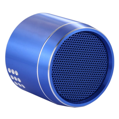 PTH-02 Portable True Wireless Stereo Mini Bluetooth Speaker with LED Indicator & Sling(Blue) - Mini Speaker by PMC Jewellery | Online Shopping South Africa | PMC Jewellery