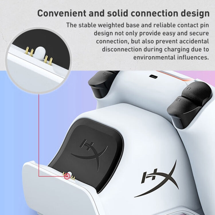 Kingston HyperX Gemini PS5 Handle Charging Base (White) - free shipping - PMC TechLife - Order now!