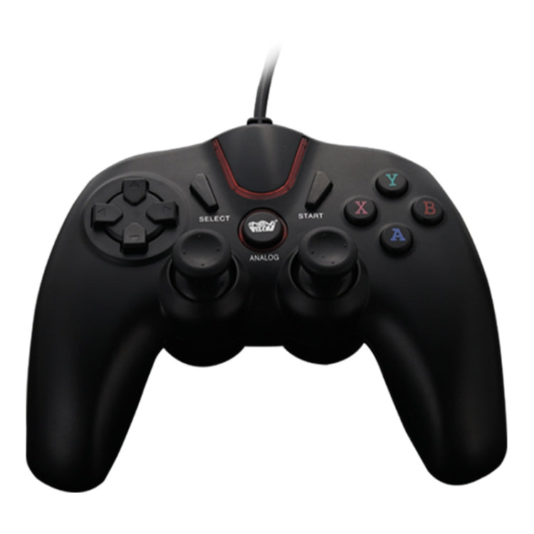 Wired Game Controller Gamepad Handle for PS3 / Compute(Black) - Gamepads by PMC TechLife | Online Shopping South Africa | PMC TechLife