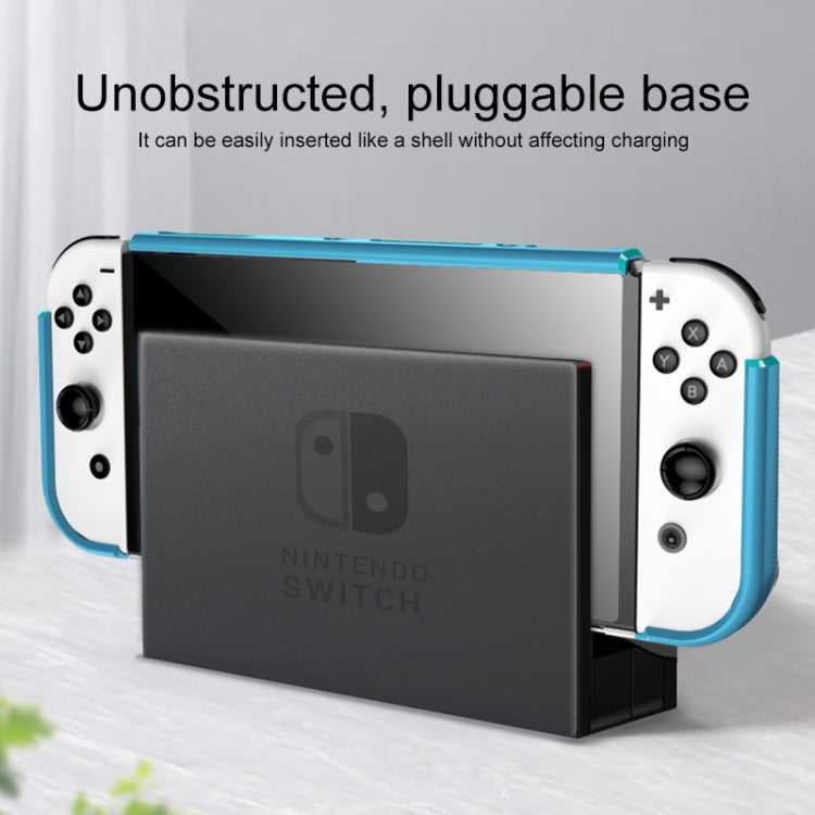 TPU + PC Protective Cover for Nintendo Switch OLED(Black) - Cases by PMC Jewellery | Online Shopping South Africa | PMC Jewellery