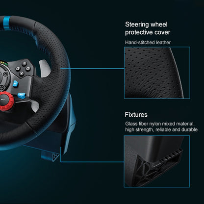 Logitech G29 Game Racing Steering Wheel Pedal Shift Lever for PS3 / PS4 / PS5 - Gamepads by Logitech | Online Shopping South Africa | PMC Jewellery | Buy Now Pay Later Mobicred