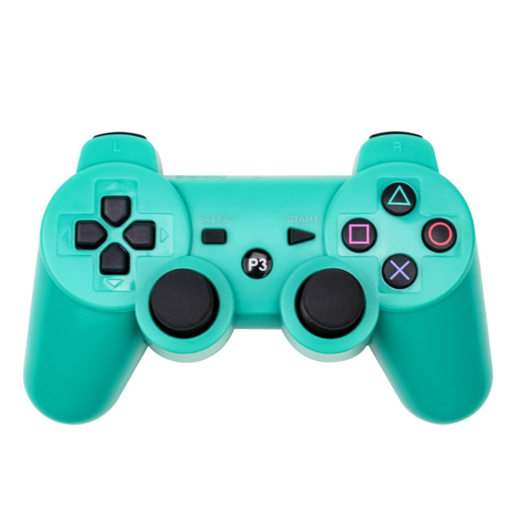 Snowflake Button Wireless Bluetooth Gamepad Game Controller for PS3(Green) - Gamepads by PMC Jewellery | Online Shopping South Africa | PMC Jewellery