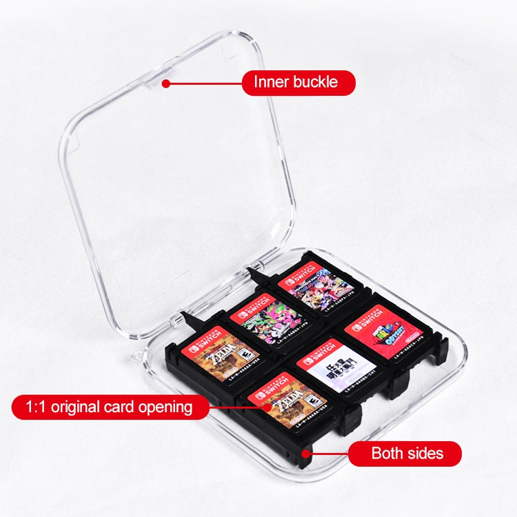 12 in 1 Box Memory Card Holder Box for Nintendo Switch(Black) - Bags by PMC Jewellery | Online Shopping South Africa | PMC Jewellery