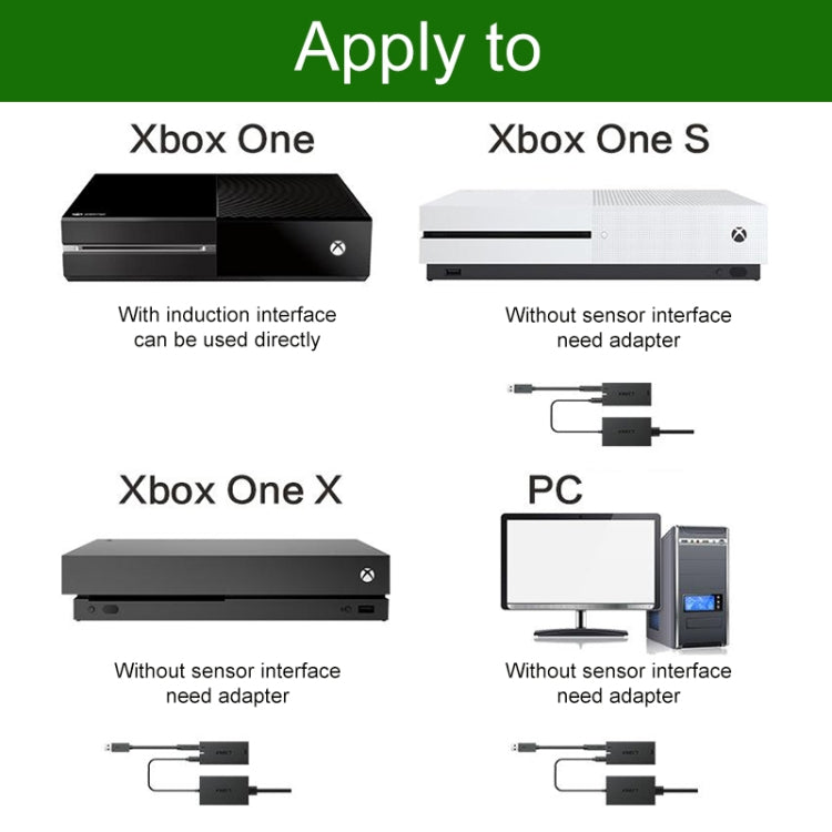 Kinect 2.0 AC Adapter Power Supply For Windows PC / Xbox One S / X, US Plug - free shipping - PMC TechLife - Order now!