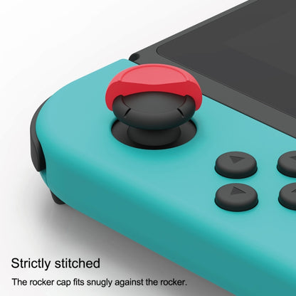 Skull&Co Left + Right Gamepad Rocker Cap Button Cover Thumb Grip Set for Switch / Switch Lite / JOYCON(Pink Green) - Cases by PMC Jewellery | Online Shopping South Africa | PMC Jewellery