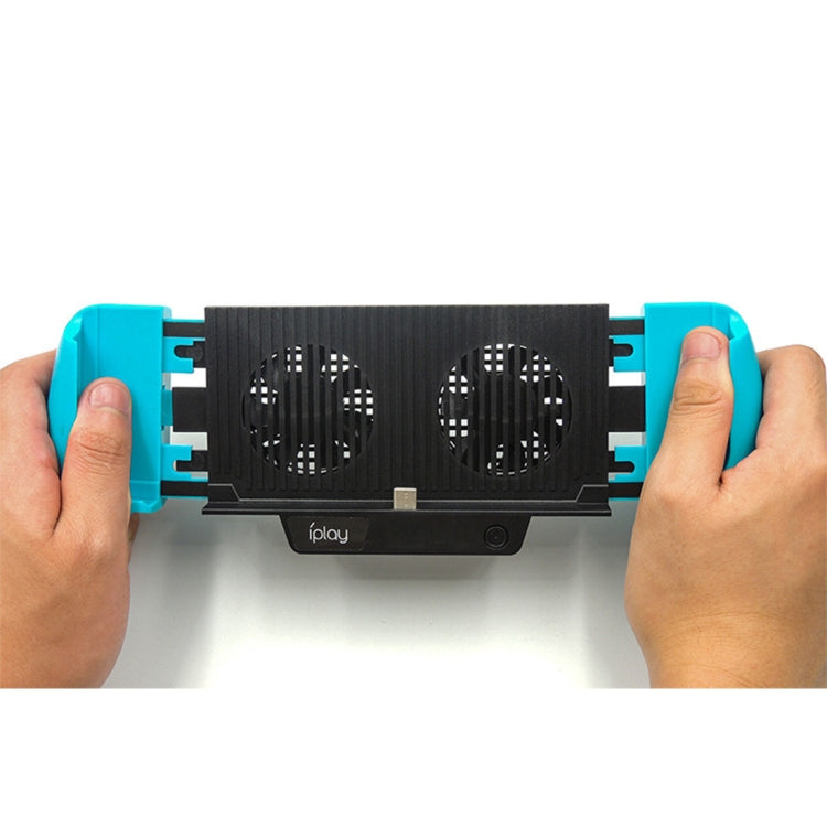 IPLAY Host Charging Grips Stand Shell Cooling Fan for Switch Lite(Blue) - free shipping - PMC TechLife - Order now!