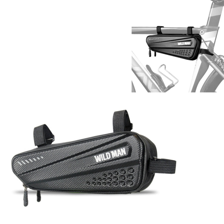 WILD MAN ES4 1.2L Hard Bicycle Bags Rainproof Road Bicycle Frame Bag Triangle Bag - free shipping - PMC TechLife - Order now!