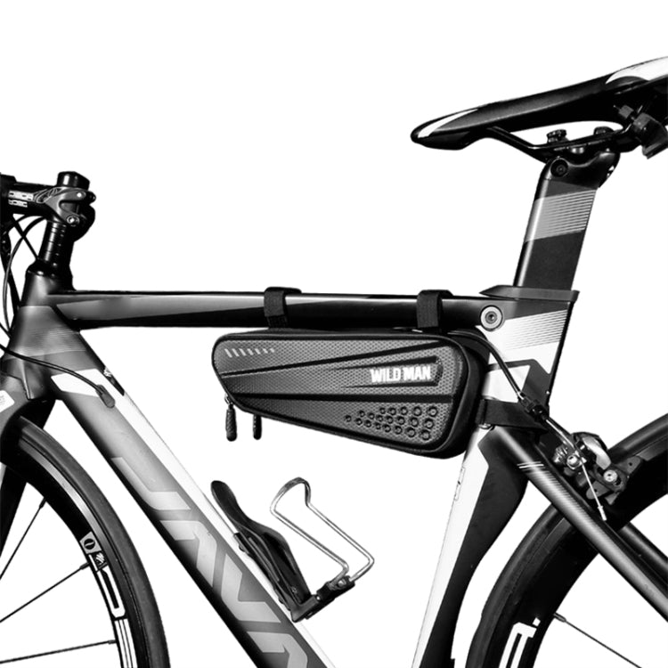 WILD MAN ES4 1.2L Hard Bicycle Bags Rainproof Road Bicycle Frame Bag Triangle Bag - free shipping - PMC TechLife - Order now!