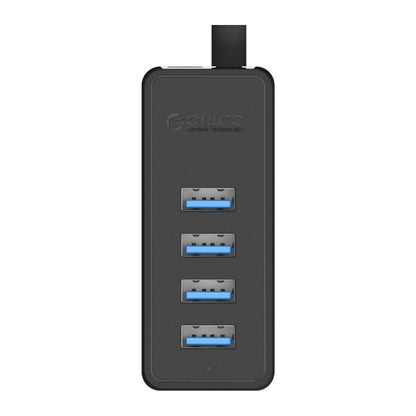 ORICO W5P-U3-30 4-Port USB 3.0 Desktop HUB with 30cm Micro USB Cable Power Supply(Black) - USB 3.0 HUB by ORICO | Online Shopping South Africa | PMC Jewellery