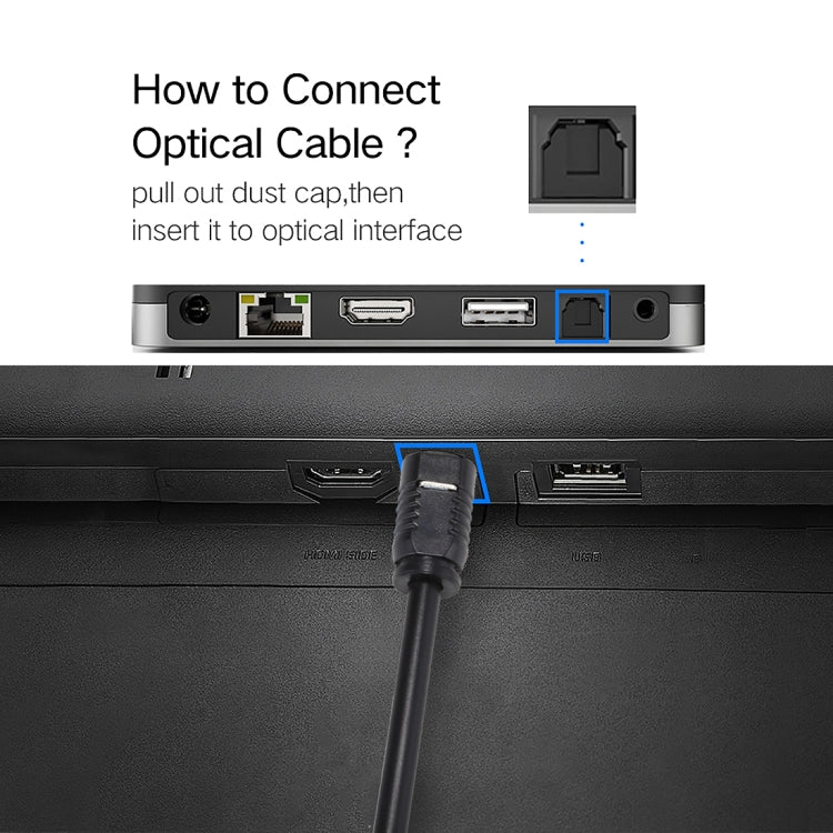 EMK 8m OD4.0mm Toslink Male to Male Digital Optical Audio Cable - Audio Optical Cables by EMK | Online Shopping South Africa | PMC TechLife | Buy Now Pay Later Mobicred