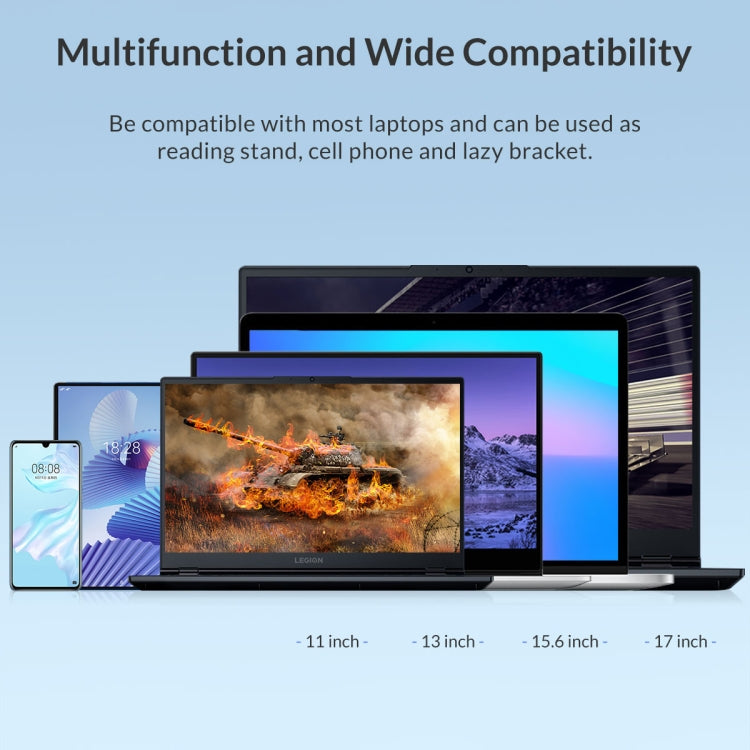 ORICO PFB-A24 POM Foldable Laptop Stand(White) - free shipping - PMC TechLife - Order now!