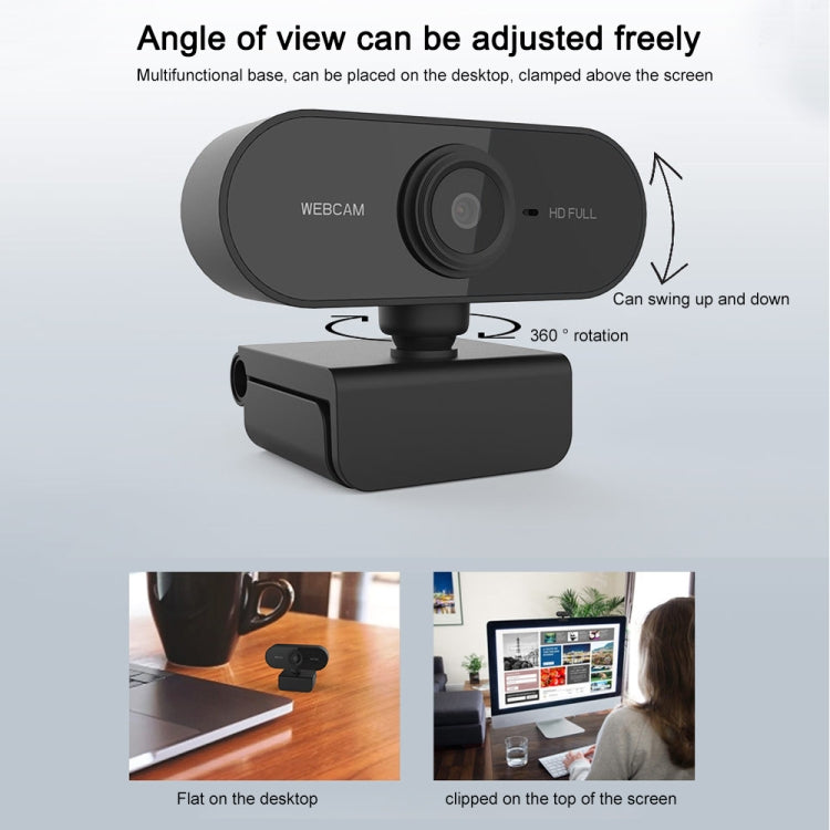 HD-U01 1080P USB Camera WebCam with Microphone - HD Camera by PMC TechLife | Online Shopping South Africa | PMC TechLife