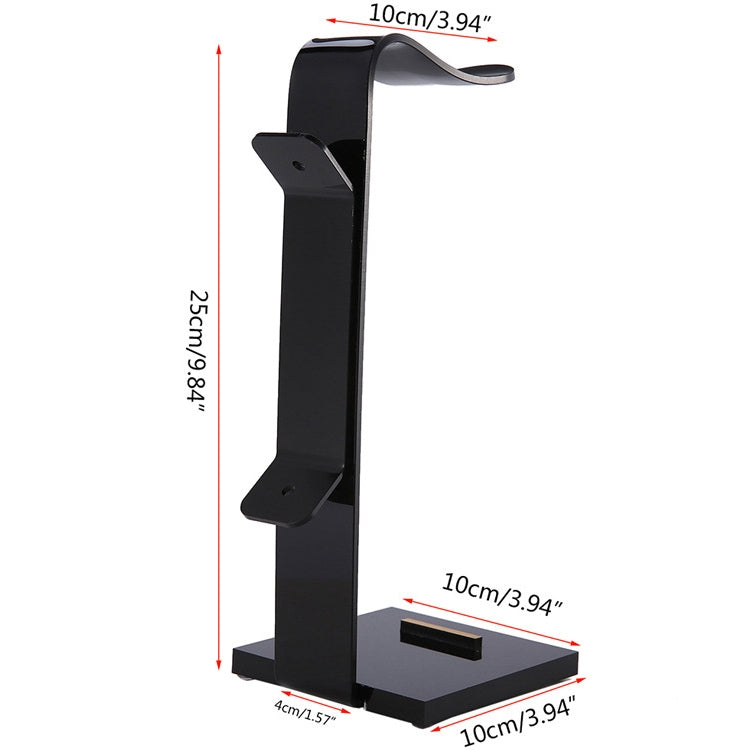 0218 Acrylic Phones / Tablet PCs Universal Holder Multifunction Headset Stand Display Hanger - Anti-lost & Holder by PMC Jewellery | Online Shopping South Africa | PMC Jewellery