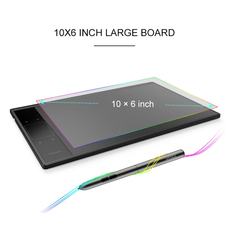 VEIKK A30 10x6 inch 5080 LPI Smart Touch Electronic Graphic Tablet, with Type-c Interface - free shipping - PMC TechLife - Order now!