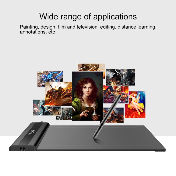 VEIKK S640 6x4 inch 5080 LPI Electronic Graphic Tablet - free shipping - PMC TechLife - Order now!