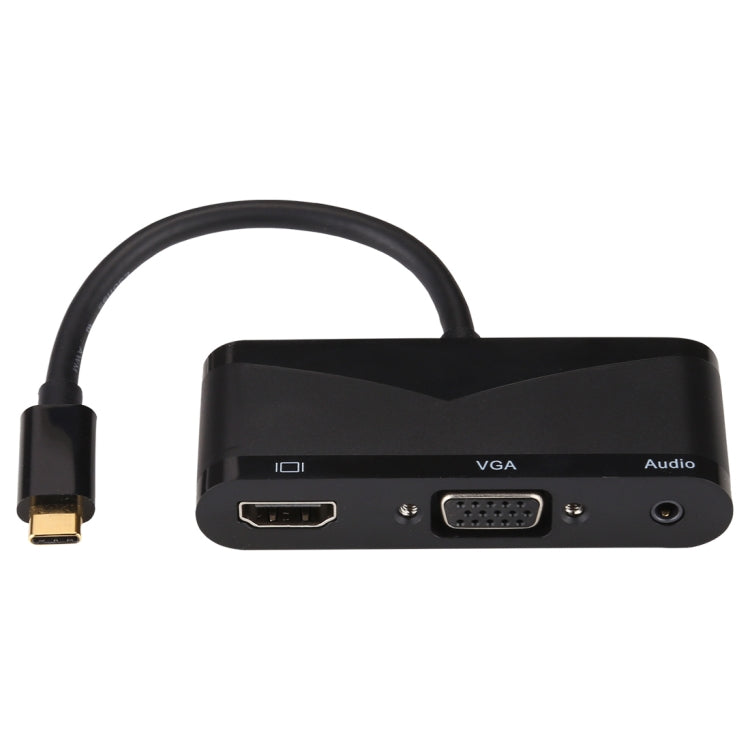 V83 USB-C / Type-C to 4K HDMI / VGA + 3.5mm Audio + USB Multi-function Adapter - free shipping - PMC TechLife - Order now!