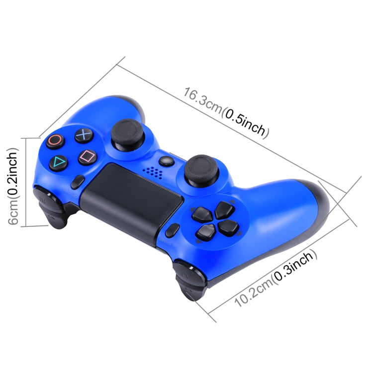 Doubleshock Wireless Game Controller for Sony PS4(Blue) - Gamepads by PMC Jewellery | Online Shopping South Africa | PMC Jewellery