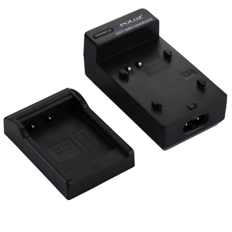 PULUZ Digital Camera Battery Car Charger for Casio NP-110 Battery - Battery Car Charger by PULUZ | Online Shopping South Africa | PMC TechLife | Buy Now Pay Later Mobicred