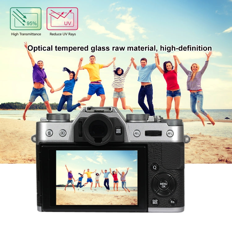 PULUZ 2.5D 9H Tempered Glass Film for Fujifilm X-T10, Compatible with Fujifilm X-A1 / X-A2 / X-M1 / X30 / X-T20 / X-T30 / X-T100 / X-E3, Panasonic GF8, Nikon S2, Casio ZS240 / ZS210 / ZS190 / EX-FR200 / EX-FR110H / EX-FR100L / EX-FRX10 - Camera Screen Guard by PULUZ | Online Shopping South Africa | PMC TechLife | Buy Now Pay Later Mobicred