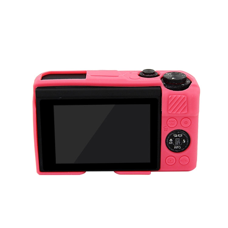 PULUZ Soft Silicone Protective Case for Canon EOS G7 X Mark II(Rose Red) - free shipping - PMC TechLife - Order now!