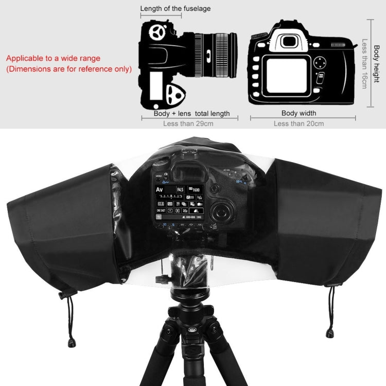 PULUZ Rainproof Cover Case for DSLR & SLR Cameras - free shipping - PMC TechLife - Order now!