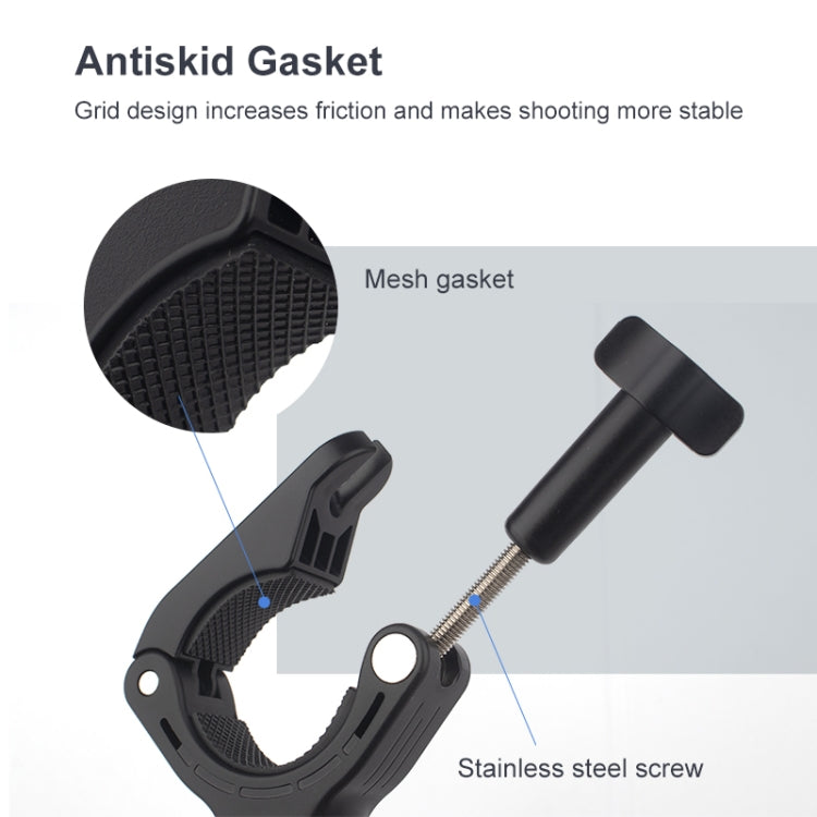 PULUZ Handlebar  Arm Mount with Phone Clamp & Mount Adapter & Long Screw - free shipping - PMC TechLife - Order now!