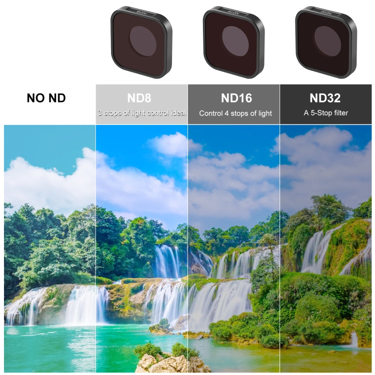 PULUZ Action Camera ND32 Lens Filter For GoPro Hero11 Black / Hero11 Black mini / HERO10 Black / HERO9 Black - Lens Filter by PULUZ | Online Shopping South Africa | PMC Jewellery