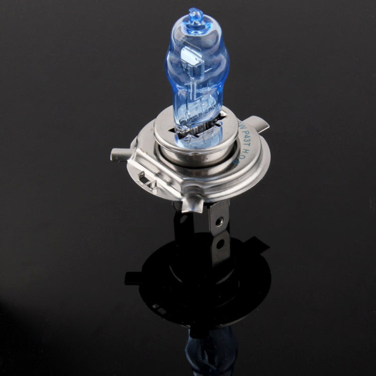 HOD H4 Halogen Bulb, Super White Car Headlight Bulb, 12 V, 90 /100W, 6000K 2400 LM (Pair) - Halogen Lights by PMC TechLife | Online Shopping South Africa | PMC TechLife | Buy Now Pay Later Mobicred