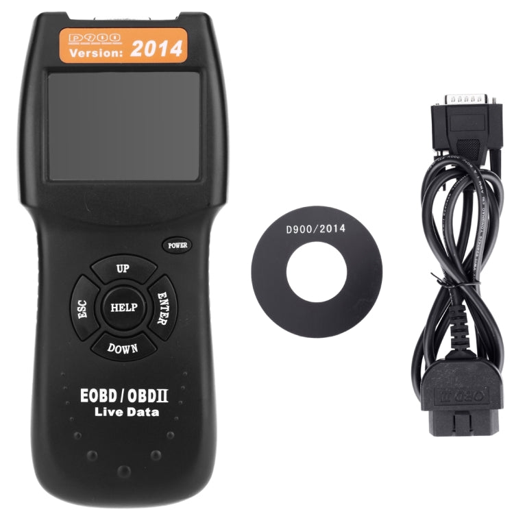 D900 CANBUS OBDII Live PCM Data Code Reader 2012 Ve(Black) - Code Readers & Scan Tools by PMC Jewellery | Online Shopping South Africa | PMC Jewellery